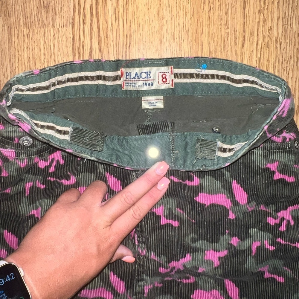 Pink Camo Skirt - Picture 2 of 3